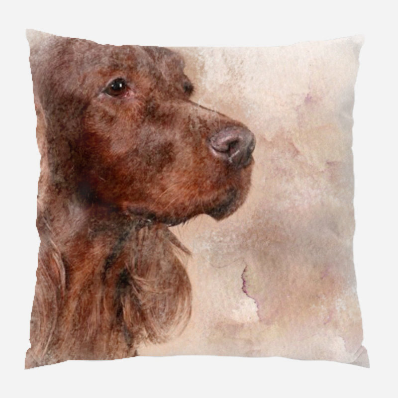 Coussin pour chien Raymer, Microsuède, Intérieur