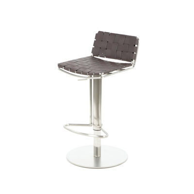 Barber Upholstered Adjustable Height Counter Stool