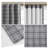 Plaid Rod Pocket And Back Tab Curtain Panel With Fleece Lining 50X84"-1004274965