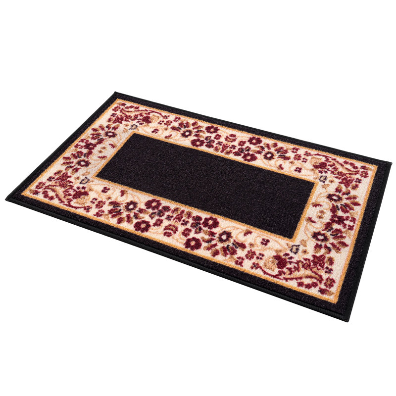 Tapis d'escalier antidérapant Binni, Noir