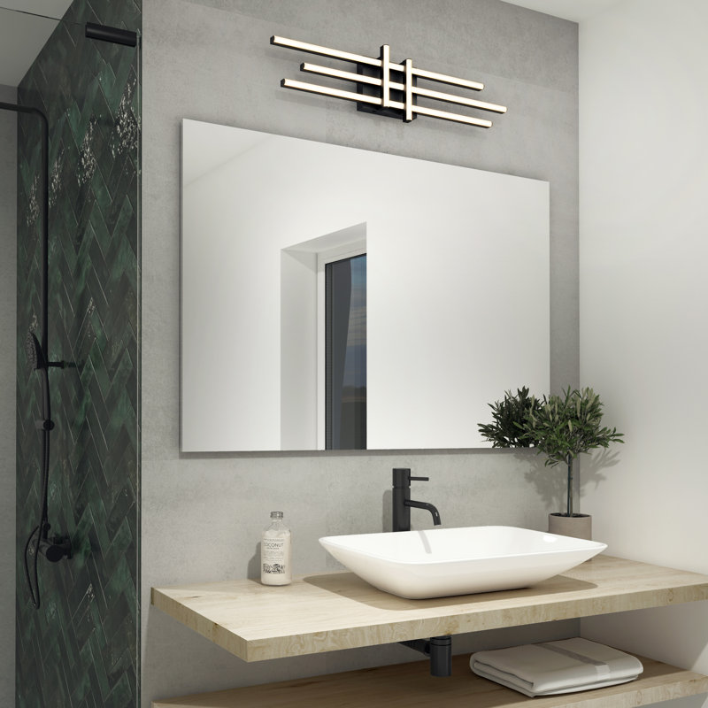 Meuble-lavabo à 3 lumières DEL à intensité variable Roksana
