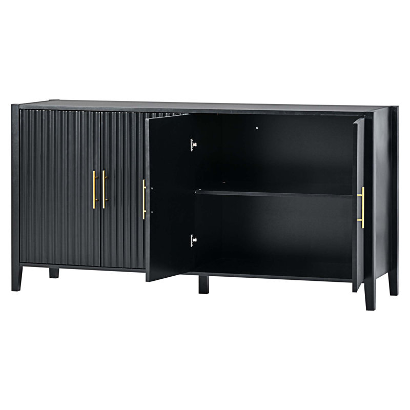 Armoire d'appoint en panneau de fibres à densité moyenne