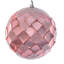 Vickerman 4.75" Red Net Beaded Ball. These Ornaments Are The Perfect Addition To Any Holiday Decorating Project. Each Ornament Features A Drilled Cap With Threaded Wire For Easy Decorating. Includes 3 Pieces Per Pack.-1375020698