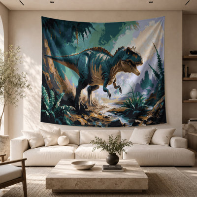 Dinosaur Styracosaurus Wall Tapestry