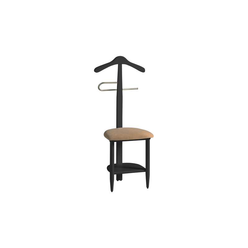 Freestanding Valet Stand, Black