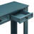 Console Table With Dark Blue Frame: For Entryway Legs: Piece
