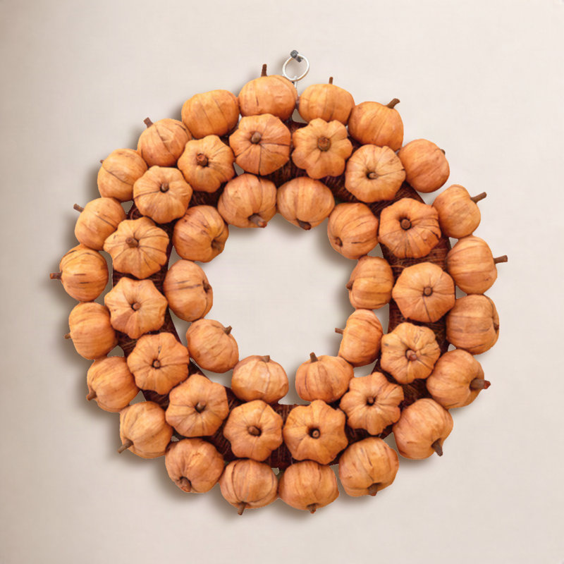 Couronne de citrouille H 19 po Kalalou