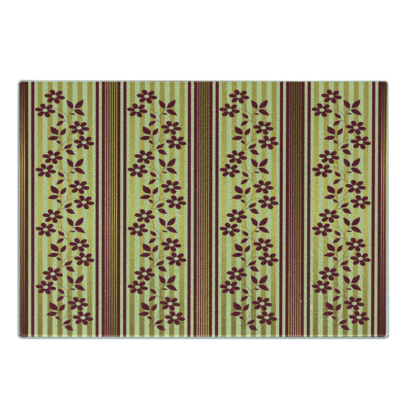 Planche à découper en verre trempé Ambesonne