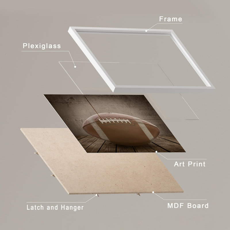 Gros plan d'un ballon de soccer rétro délavé rétro 4 pièces, Blanc, H 12 po x l 16 po
