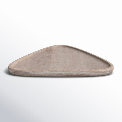 Mango Wood Tray, Triangular Shaped