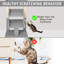 Arbre à chat à 3 niveaux Totnes; Chat pour chat avec perchoir; Tours de chat robustes pour grands chats d'intérieur-620021888