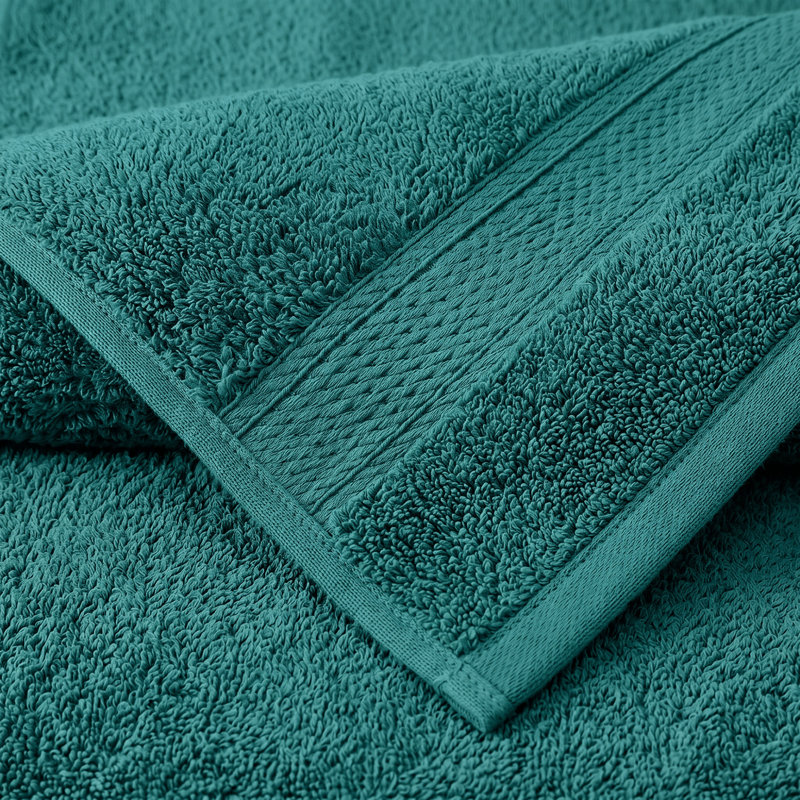 Coton luxueux et hautement absorbant Renata, Sarcelle