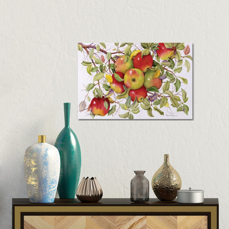Apples 1 Piece Wrapped Canvas Painting, 66.04 cm H x 45.72 cm W x 3.175 cm D, Wrapped Canvas