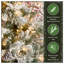 Snowy Bedford 7.5' Frosted Green Pine Artificial Christmas Tree with 700 Clear Lights