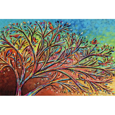 Sunrise Treetop Birds II