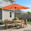 Parasol d'extérieur 10 pi Pure Garden-33048771