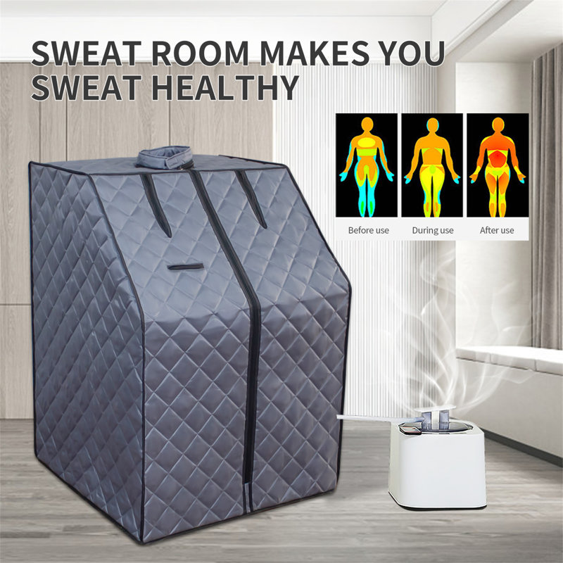 Sauna portable Sojourner pour la maison, Gris
