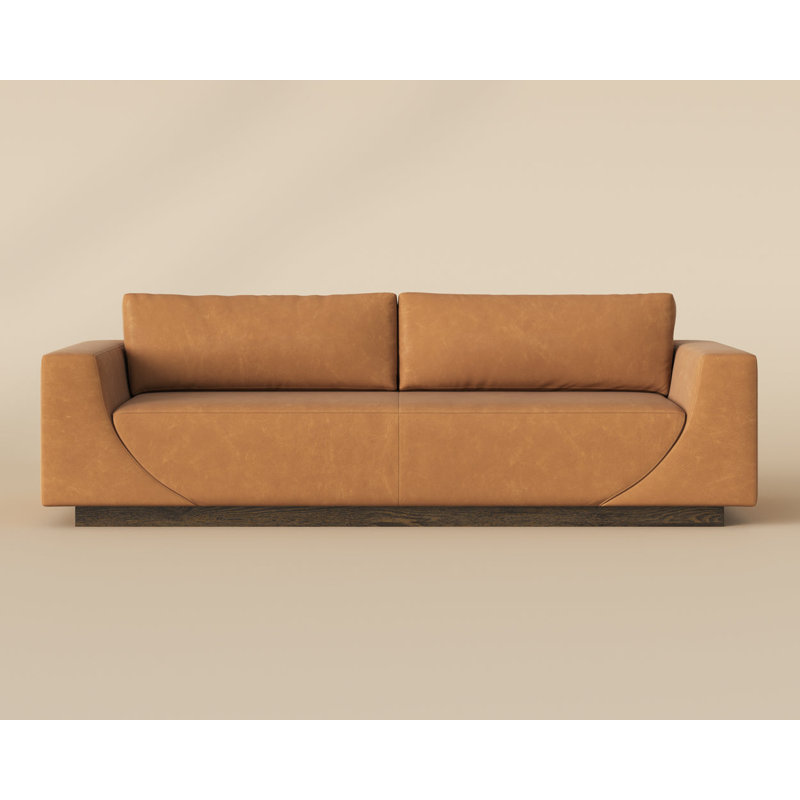 Anakin Sofa, Dark Brown, Tuscany Cognac