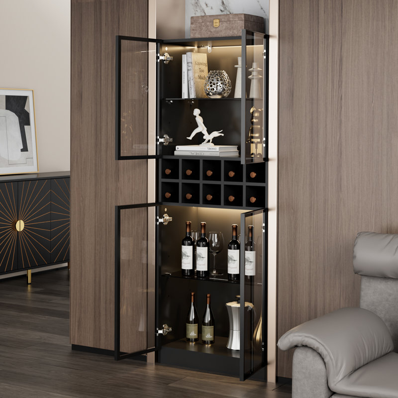 Dining Cabinet With Led Light