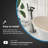 Infinity Single Handle Floor Mount Roman Tub Faucet with Hand Shower in Brushed Nickel