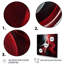 «Red Black Contemplative Abstraction VI - Abstract Modern Waves», reproduction sur toile encadrée-88519939-88519934