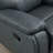 Jepum 40.9'' Top-Grain Genuine Leather Manual Recliner Chair with Spacious and Cozy Seating Space-1965198275