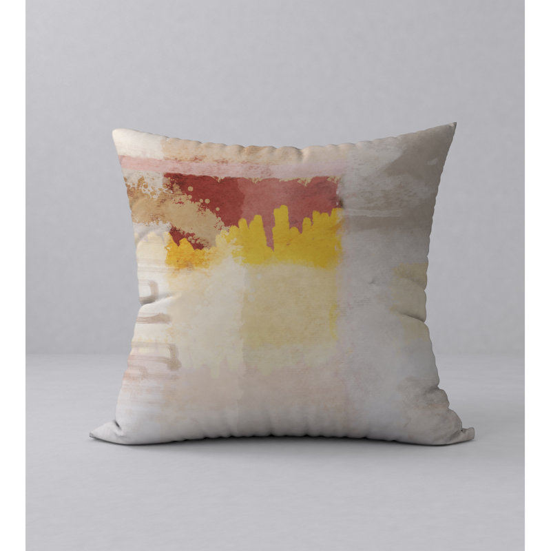Housse de coussin carrée en épinette précieuse/insert, 18" x 18"