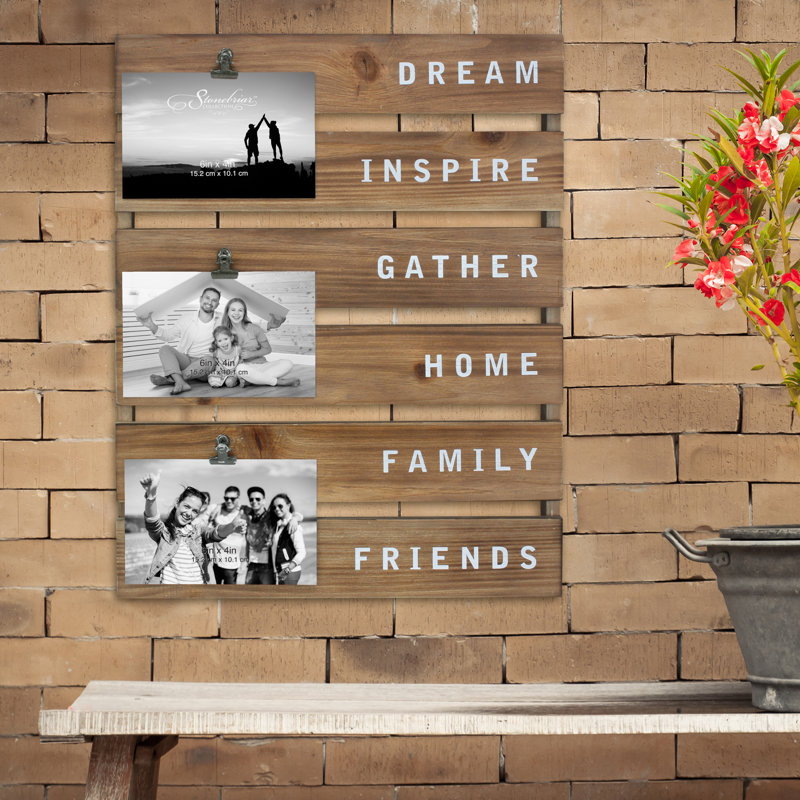Cadre photo en bois d’inspiration Smethwick