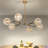 6 - Light Sputnik Modern Linear Chandelier