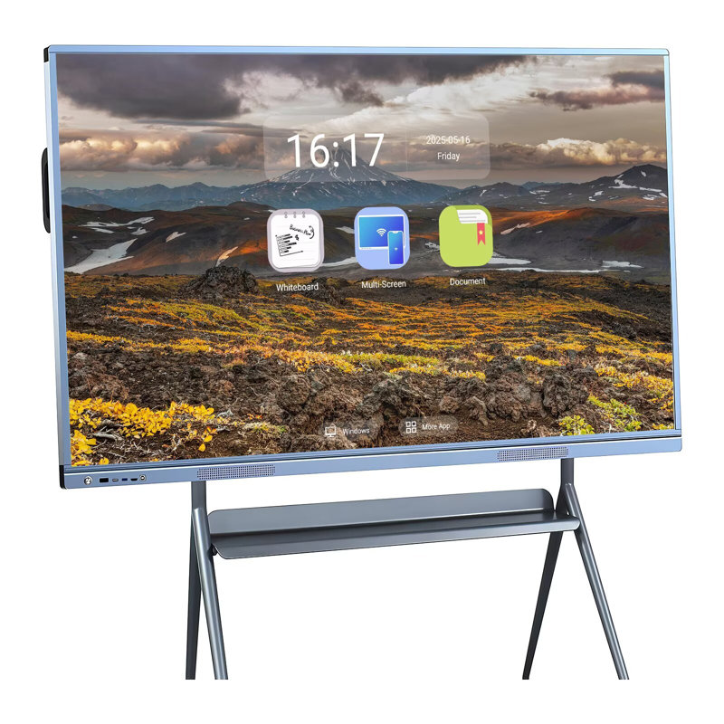 JYXCN Tout-en-un 55 "Smart Board, écran tactile numérique calendrier électronique 4K Smartboard affichage interactif pour la formation, les bureaux (y compris le support mural)