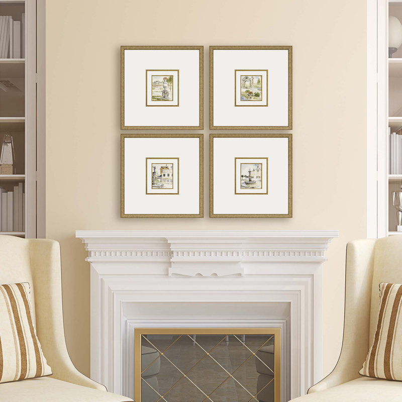 Fountains I Framed Art
