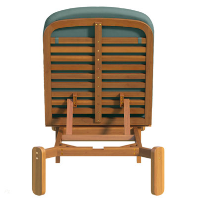Chaise longue d'extérieur réglable pour chaise longue d'extérieur inclinable avec dossier réglable pour la terrasse, la piscine ou la plage