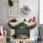 Flocked Christmas Wreath with LED Lights