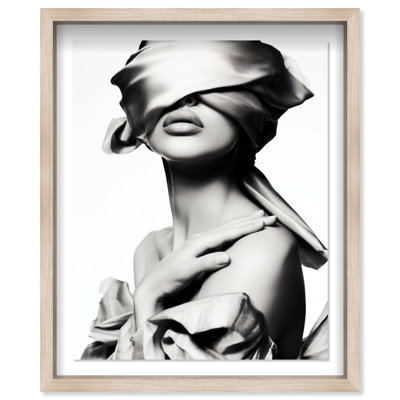 Blinded Grace I Shadowbox Fashion Print by Oliver Gal, Black Frame, 16 x 20
