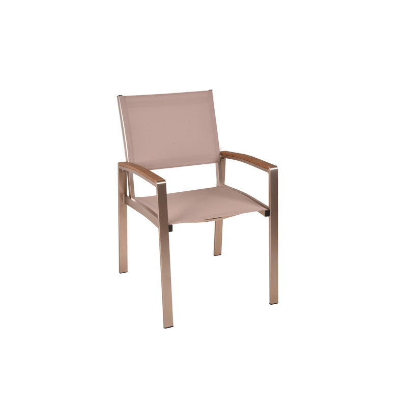 Lillianne Stacking Patio Dining Armchair