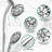 Stainless Steel Slide Bar Shower With Dual 7 Head, - Drill- And 7-setting Head