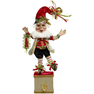 Mingle And Jingle Elf Stocking Holder - 14 Inches