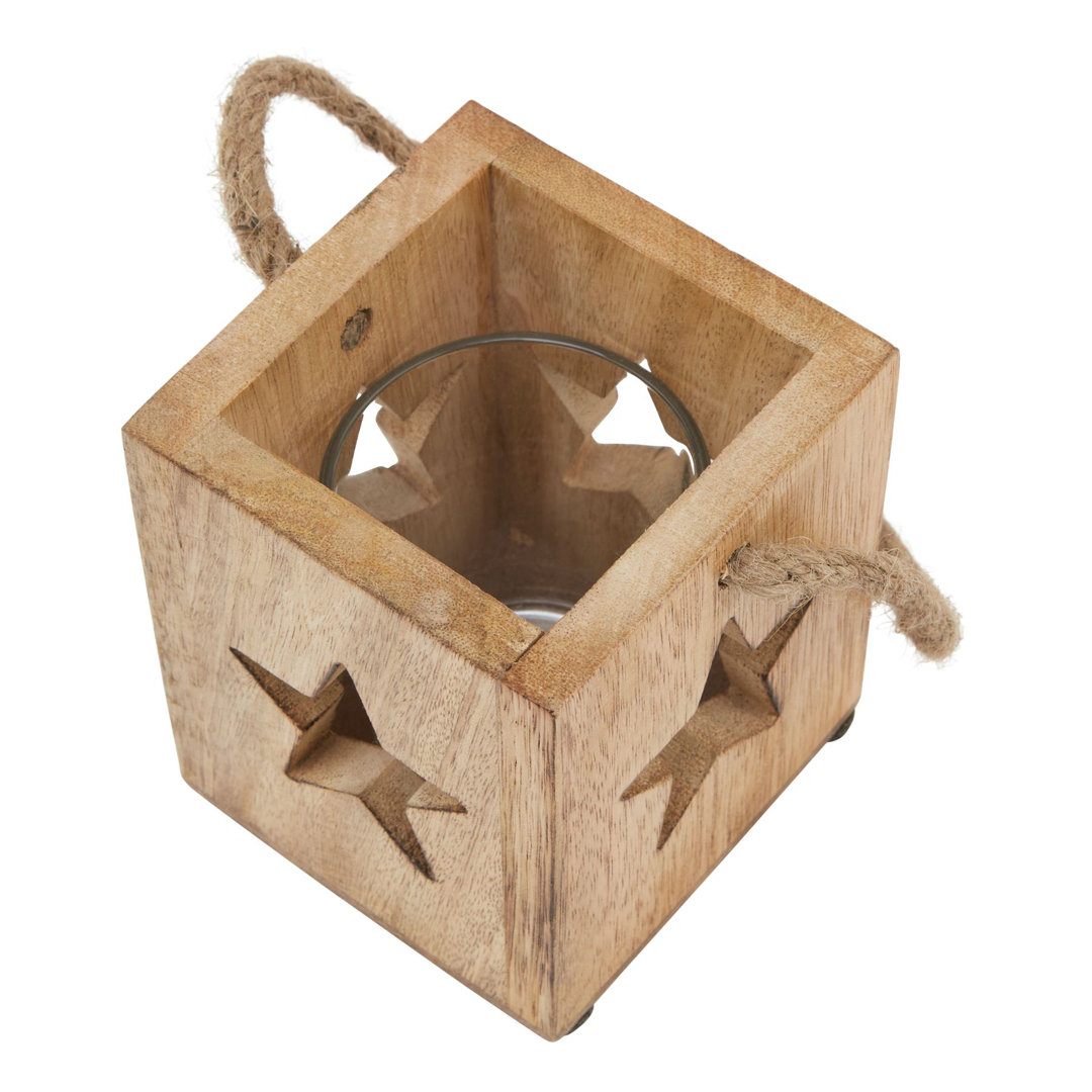 Glass Tabletop Tealight Holder