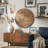 Izzy Natural Wood Wall Decor Medallion