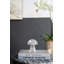 Porte-bougie conique 3,9 x 3,9 x 4,7 po en forme de champignon 6 ch / an