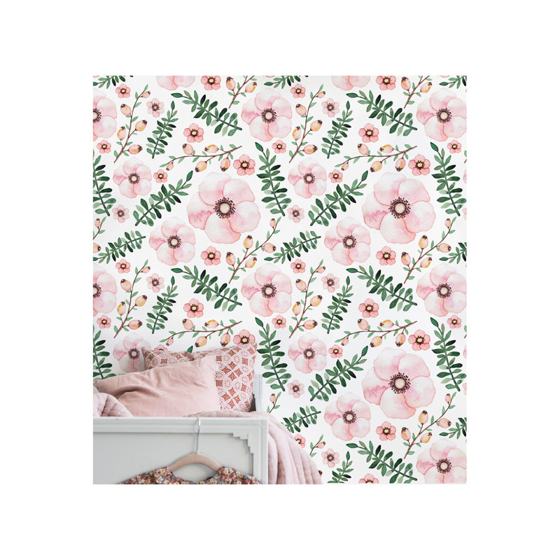 Marne Floral Wallpaper, 208 x 146cm