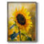 Impression encadrée FLORAL Series - bois massif-21782934