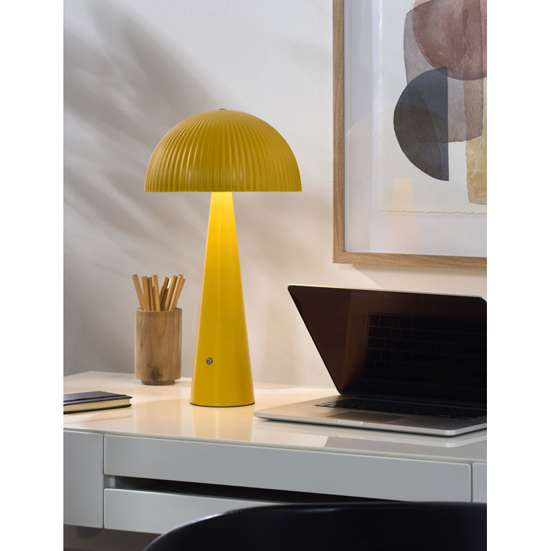 Lampe de table Kajah, Jaune