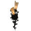 Rustic Lodge 2 - Light Armed Sconce-16183239