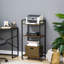 100.5cm H x 50cm W Utility Cart with Wheels