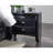 Lucille Black Nightstand-1729302305