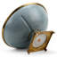 Bol en porcelaine avec bronze