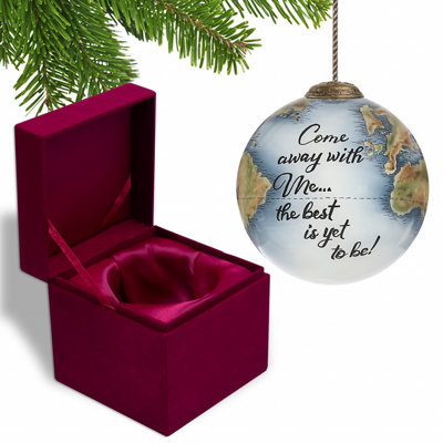 3'' Glass Ball Ornament