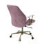 Chaise de bureau en cuir véritable-101954825