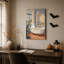 Art mural sur toile, "Ghost in Blue"-540955704